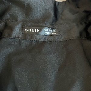 Corset dress black SHEIN